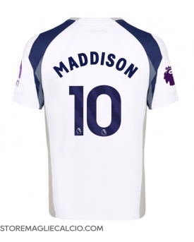 Tottenham Hotspur James Maddison #10 Maglia Gara Casa Repliche 2025-26 Maniche Corte